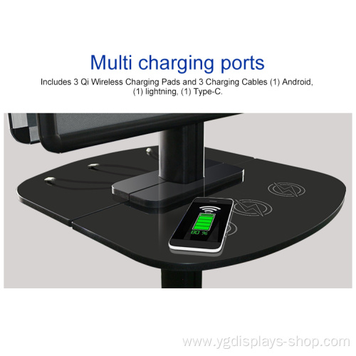 poster frame Wired & Wireless Charging Station